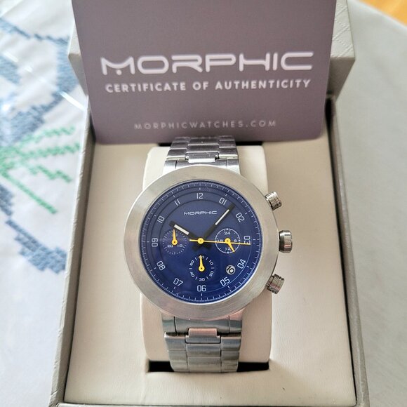 Morphic M78 Series Men's Chronograph Stainless Steel Watch - Picture 5 of 8
